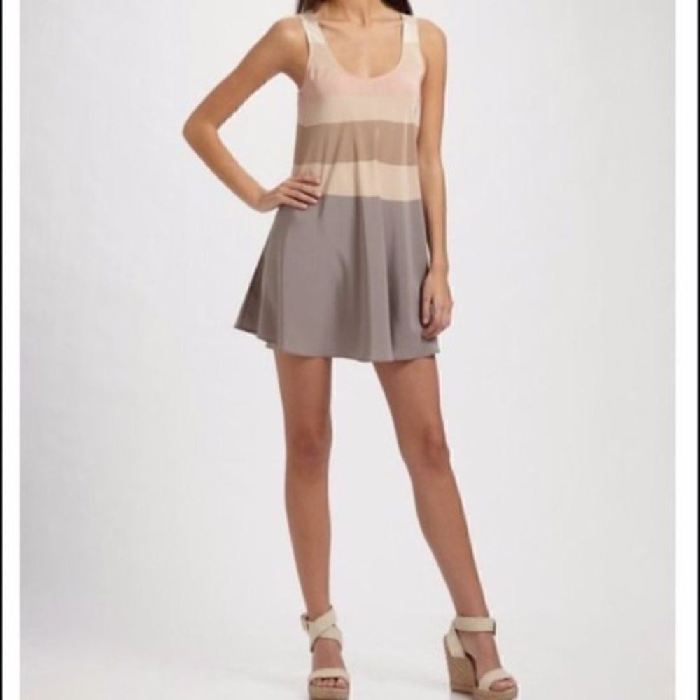 Marc by Marc Jacobs Simone Silk Striped Swing Dress NWT - Picture 11 of 11